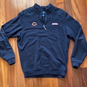 Vineyard Vines Chicago Bears Shep Quarter Zip